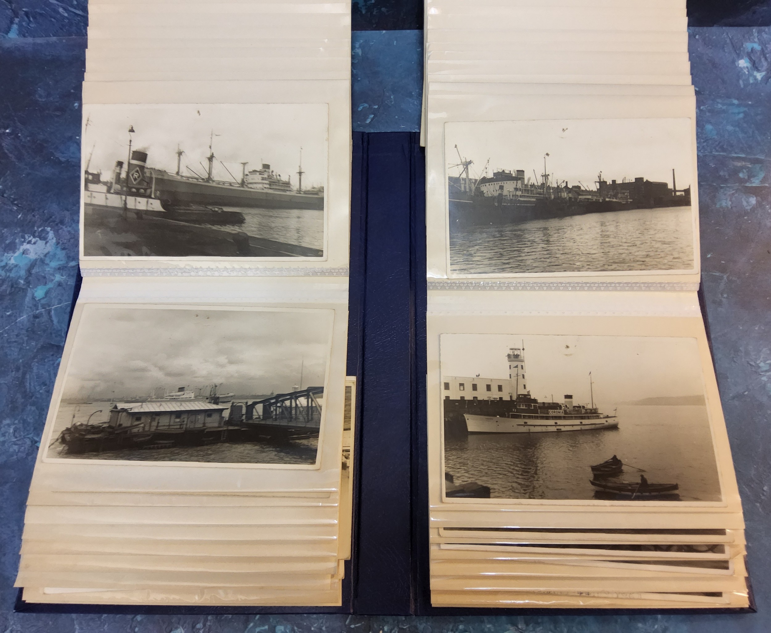 Nautical Interest & Photography  - An interesting photgraphy album of early 20th century black &