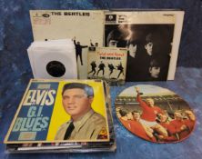 Records - The Beatles, Help!, PMC1255;  With the Beatles, PMC 1206;  England World Cup Squad, The