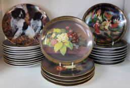 A set of eleven Danbury Mint The Springer Spaniel plates, by John Trickett, 20cm diam, printed