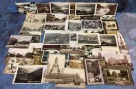 Local Postcards - various real photographic RP postcards and destination examples, all related to