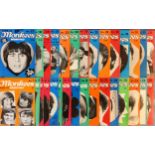 Twenty-nine MONKEES MONTHLY magazines published by Beat Publications between February 1967 and