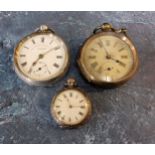 A late Victorian silver opened faced J.G Graves Sheffield, The 'Express' English Lever pocket watch,