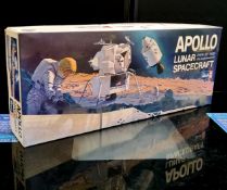 A boxed 1960's Apollo lunar spacecraft 1/48 scale model kit, by Revell,