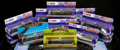 Corgi Rail Legends including ST97507 BR 4-6-2 A4 Class Union of South Africa; ST97505 Dwight D