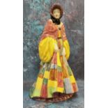 A Royal Doulton earthenware figure, Parson Daughter, designed by Leslie Harradine, 26cm high,