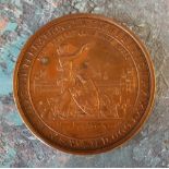 Bronze Prize medal, International Exhibition, Sydney, 1879, JS & AB Wyon, Obverse: In the