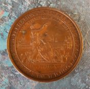 Bronze Prize medal, International Exhibition, Sydney, 1879, JS & AB Wyon, Obverse: In the