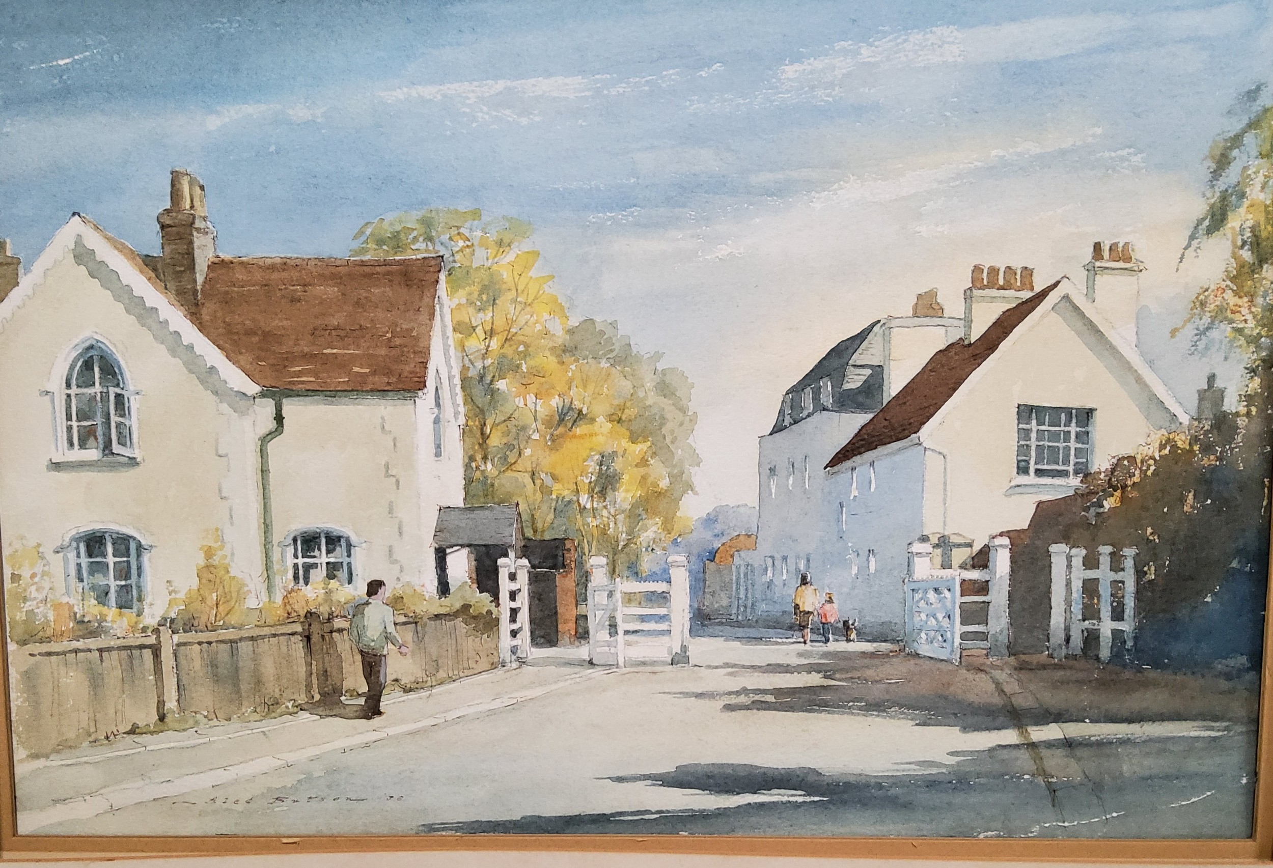 English School (20th century) Snowy Morning watercolour, 26cm x 36cm;  another, Alec Butson, Toll - Image 2 of 2