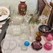 A late 19th century novelty press moulded frosted glass  sweetmeat dish, in the form of a railway