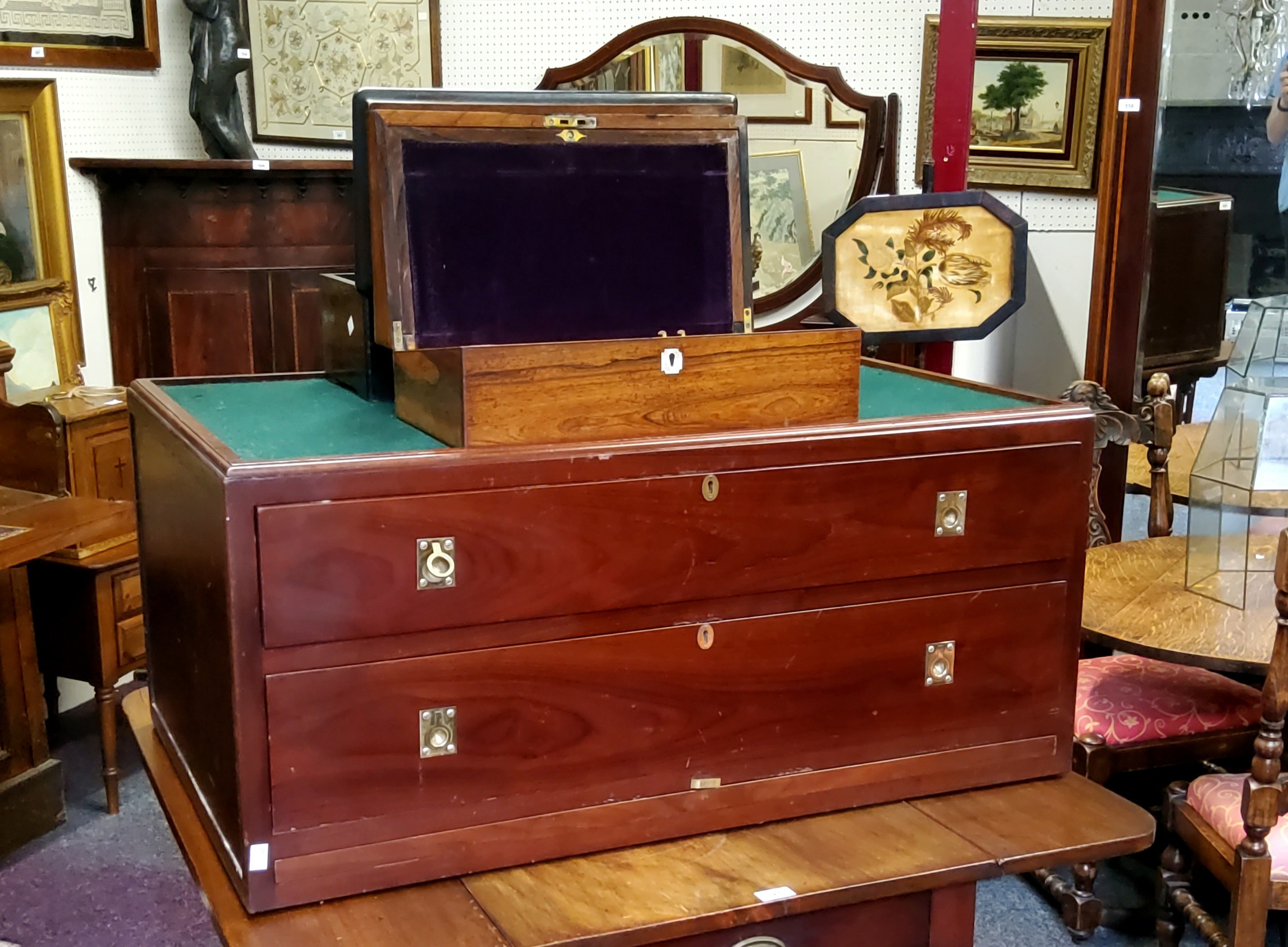 An unusual 'Shoot Day' boot chest, possibly made for a Range Rover, by Vala Cici, of rectangular