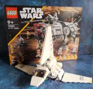 A Lego 75302 Imperial Shuttle (retired) complete with figures, Darth Vader, Luke Skywalker &