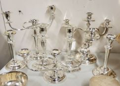 New Old Stock British Silverware Ltd candlesticks  Full VAT on this lot