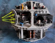 A Mould King Imperial Death Star, built; a Star Wars Imperial Star Drestroyer,  built; not checked