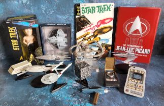 Star Trek Collectibles including replica U.S.S. Enterprise communicator; A Next Generation Medical