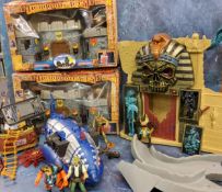 Toys - 1998 Fisher Price Great Adventures All In One Take Along Castle Playset, no.2219, boxed;