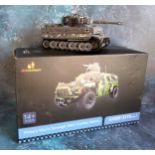 A JMBricklayer Lego style Military Strategic Field Combat Vehicle 61508, 3175+pcs, part built,