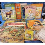 Children Books -  A Bedtime Picture Book, Lawson Wood;  Rupert Cut Out and Story Book;  Mickey Mouse