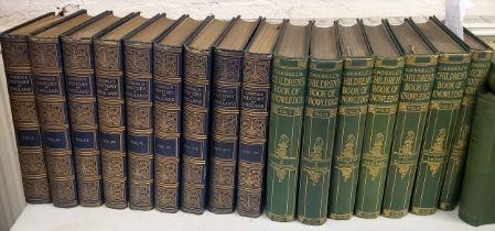 Cassell's Children's Book of Knowledge, Vol I - VII;  Cassell's History of England, Vol I - IX