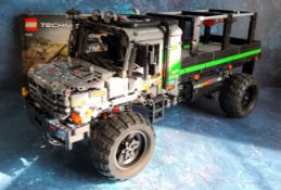 A Lego Technic 42129 Lego Mercedes Benz Zetros Trial Truck - Smart Phone Control - built model,