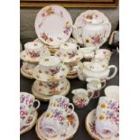 A Royal Crown Derby Posies pattern dinner, tea and coffee service, comprising six coffee cups and