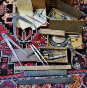 Tools - Moore & Wright, Sheffield micrometers, boxed, measuring instruments including a Chesterman's