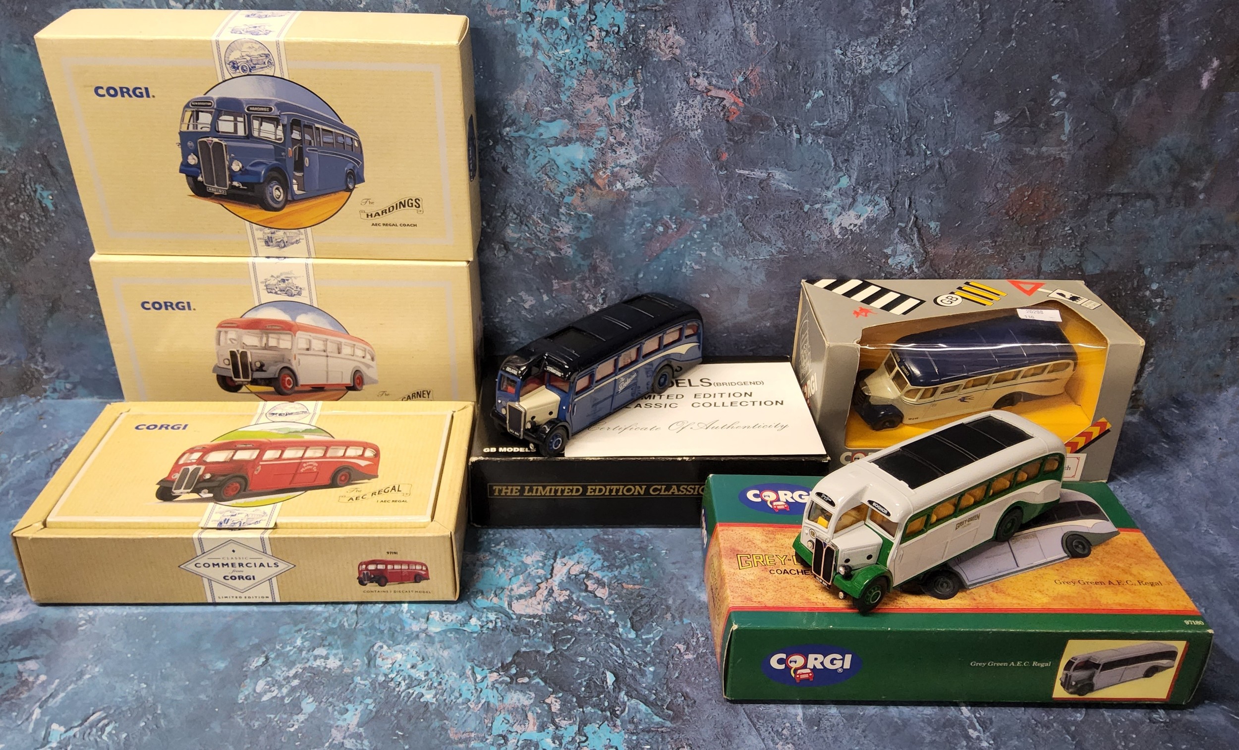 A GB Models 'The Limited Edition Classic Collection' LEC 03, Leyland Tiger PS1/1 Coach The