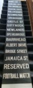 Glasgow Corporation Tramways destination blind - Newlands depot. 17 names including To: Jamaica