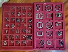 Metal Detecting Finds - Viking and Later, Bronze buckles (over 45), mainly 14th century,
