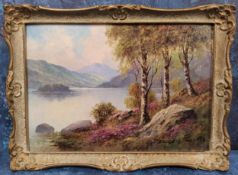 Douglas Falconer(1914-1989) Ullswater, Lake District oil on board, signed to lower right corner 17.5
