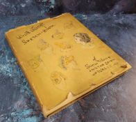 Walt Disney Snow White and the Seven Dwarfs sketch book, first edition, 1938, published Wm Collins