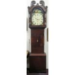 A George III mahogany long case clock,  c.1780