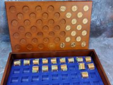 The Danbury Mint United States Presidential $1 coin part coin collection in fitted presentation box,