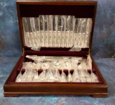 A canteen of Dine Design Kings pattern flatware, for eight, cased