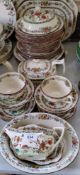 A Copeland Spode dinner service, for six, comprising dinner, dessert plates, tureens and cover,