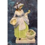 A Royal Doulton figure, Spring Flowers, 18cm high, HN1807