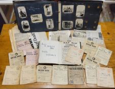 Militaria - Eleven Ministary of Food Ration Books and two coupon books; Dunkirk related newspaper
