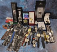 A over thirty gents unused watches including a boxed 50th Anniversary of P.R. China Officer Watch,