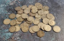 Numismatics - Great Britain - a collection of pre 1921 half crowns, varying conditions from poor