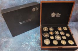 The Royal Mint - The 2013 United Kingdom Premium Proof Coin Set in presentation box, with