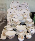 Aynsley Cottage Garden tea ware - comprising tea service, for six, cake plates, serving plates,