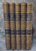 Life & Times Queen Victoria, Robert Wilson, Subscription Edition, Vols I - IV, Publ.Cassell & Co