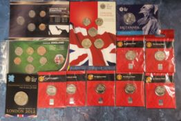Numismatics - The Royal Mint Celebrating Great Britain commemorative coins of the year 2011 proof