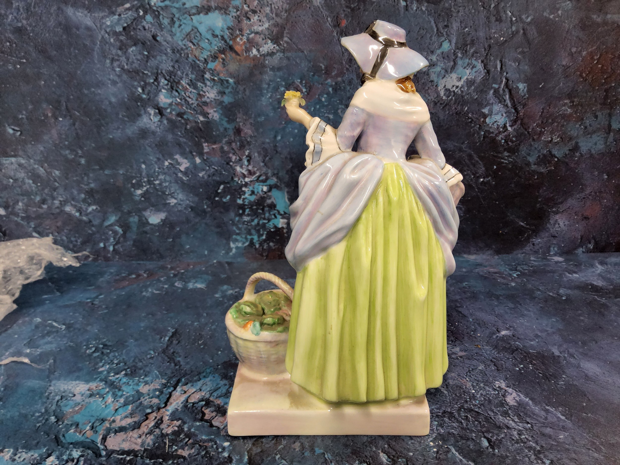 A Royal Doulton figure, Spring Flowers, 18cm high, HN1807 - Image 3 of 5