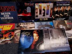 Vinyl Records - Meat Loaf, Rainbow, Bon Jovi, Yazoo, Simply Red, Saxon, Monkees, Johnny Cash, Yazoo,
