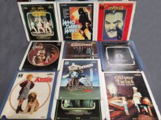 Vintage media, videodiscs including The Who Presents The Movie Quadrophenia, Poltergeist, The