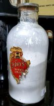 Advertisement- an early 20th century Terrys Mixed Drops' Cane Sugar Only' glass confectionery