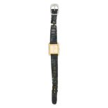 BAUME & MERCIER, A VINTAGE LADIES DRESS WRISTWATCH in 18ct yellow gold and stainless steel, tapes...