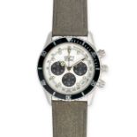 ZENITH, A DELUCCA EL PRIMERO AUTOMATIC GENT’S WRISTWATCH in stainless steel, the panda dial with ...