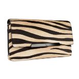 CHRISTIAN LOUBOUTIN ROUGISSIME PONY HAIR CLUTCH BAG Condition grade A-. 30cm long, 18cm high. A...