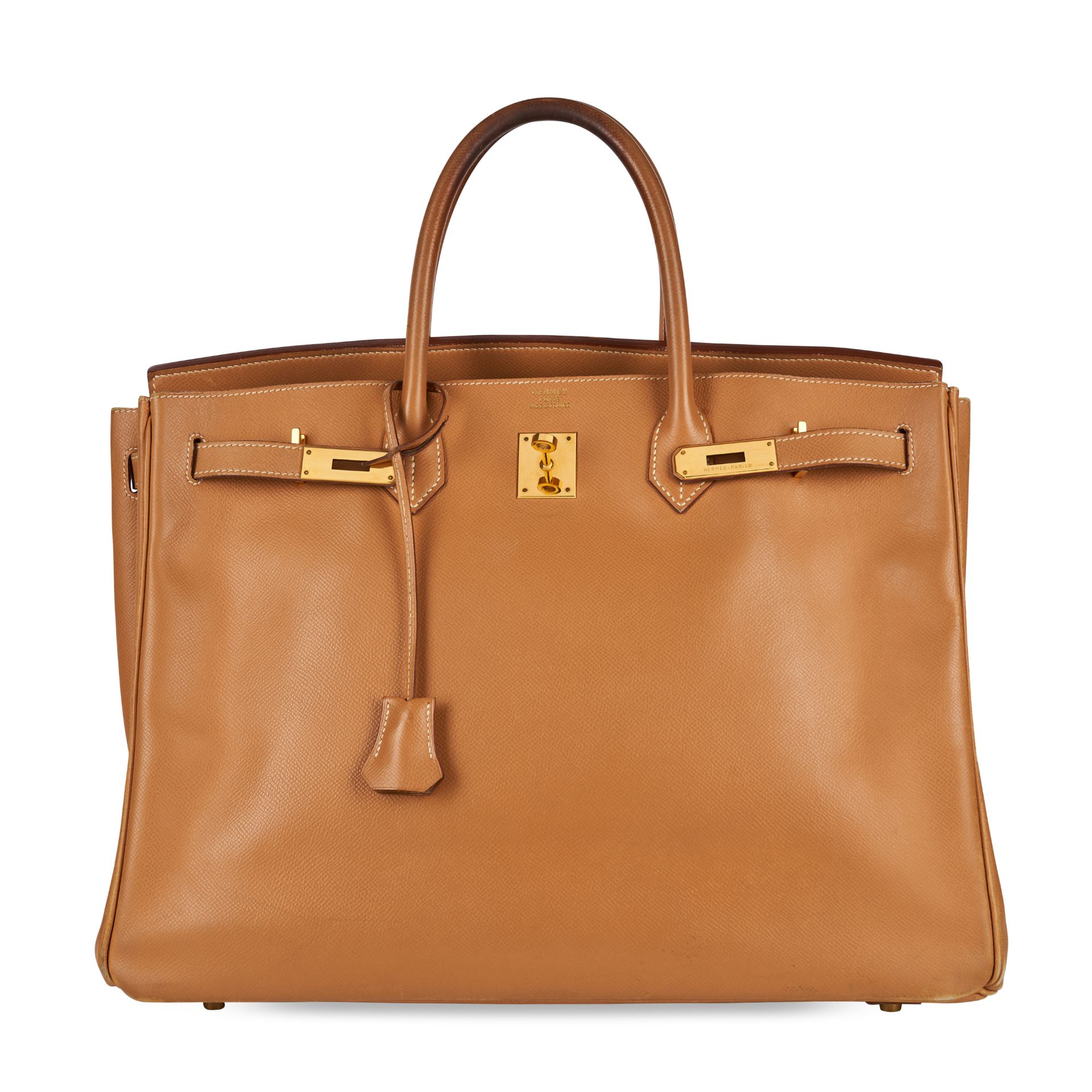 HERMES CAMEL TABAC BIRKIN 40 BAG Condition grade B-.  Produced in 1996. 40cm long, 30cm high. T... - Image 2 of 8